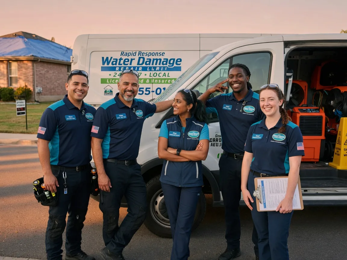 Water Damage Restoration company in Sanger, TX