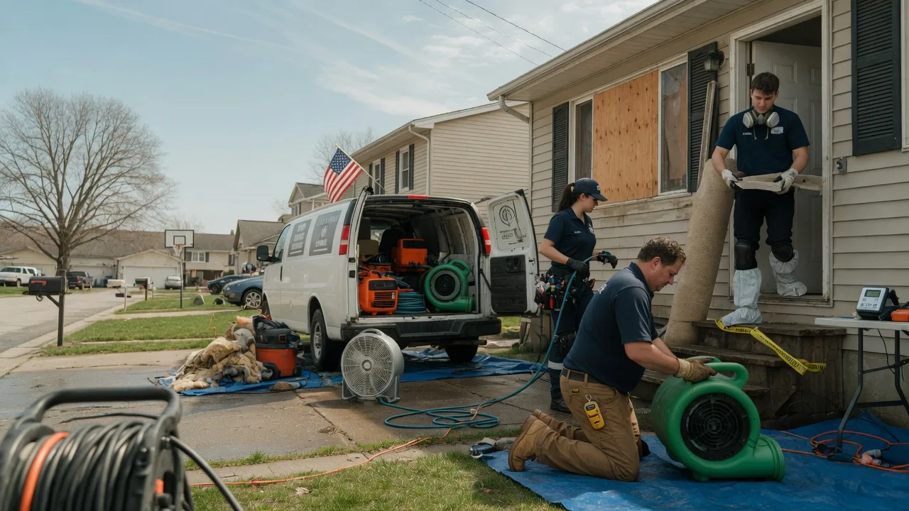 Water Damage Restoration in Sanger, TX near me